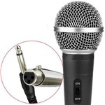 Ficha técnica e caractérísticas do produto Microfone Profissional com Fio 3m High SM-58