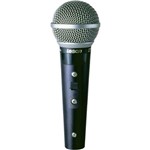 Ficha técnica e caractérísticas do produto Microfone Profissional com Fio SM58 Plus Leson