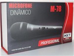 Ficha técnica e caractérísticas do produto Microfone Profissional da Mxt M-78 Tipo Sannheiser da C/ Nf.