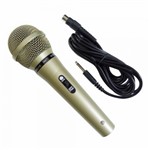 Ficha técnica e caractérísticas do produto Microfone Profissional Dinamico Carol C/ Cabo de 4,7m Mxt Mud515