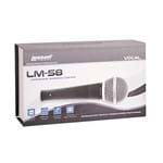 Microfone Profissional Lexsen Lm-58s Cardióide com Cabo, Cachimbo e Bag Premium