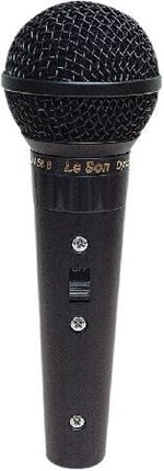 Ficha técnica e caractérísticas do produto Microfone Profissional Preto com Fio Sm58 B Acompanha o Cabo de 5 Metros - Leson