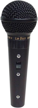 Ficha técnica e caractérísticas do produto Microfone Profissional Preto com Fio Sm58 Bk A/b Acompanha o Cabo de 5 Metros - Leson