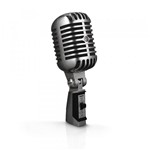 Microfone Profissional Shure 55SH Series II Vintage Cinza Shure