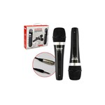 Ficha técnica e caractérísticas do produto Microfone Profissional Tomate Mt-1003 com Fio 2 Unidades