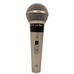 Microfone Profissional Xlr 3 Pinos Cardióide Sm58p4s Leson