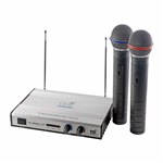 Ficha técnica e caractérísticas do produto Microfone S/ Fio de Mão Duplo VHF - MS 420 TSI