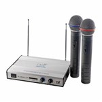 Ficha técnica e caractérísticas do produto Microfone S/ Fio de Mão Duplo VHF MS-420-VHF - TSI