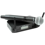 Ficha técnica e caractérísticas do produto Microfone S/ Fio de Mão - GLXD 24 BR / SM 58 Shure