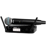 Ficha técnica e caractérísticas do produto Microfone S/ Fio de Mão - GLXD 24BR / BETA 58 Shure