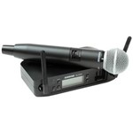 Ficha técnica e caractérísticas do produto Microfone S/ Fio de Mão GLXD24BR/SM58 - Shure