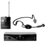 Ficha técnica e caractérísticas do produto Microfone S/ Fio Headset UHF - PWS SET 45 AKG