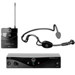 Microfone S/Fio Headset UHF - PWS SET 45 AKG
