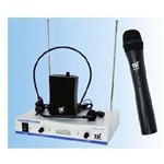 Ficha técnica e caractérísticas do produto Microfone S/ Fio TSI MS425 CLI - Mão; Cabeça e Lapela