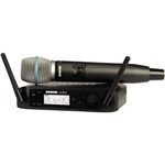 Ficha técnica e caractérísticas do produto Microfone Sem Fio 2.4GHZ GLXD24BR/BETA87A - Shure