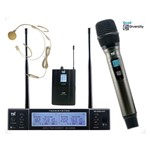 Ficha técnica e caractérísticas do produto TSI - Microfone Sem Fio 600 Canais BR8000 CLI UHF