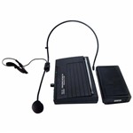 Ficha técnica e caractérísticas do produto Microfone Sem Fio Auricular Headset Sound Pro 200hs VHS