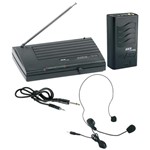 Ficha técnica e caractérísticas do produto Microfone Sem Fio Auricular Vhf855 Skp