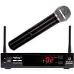 Microfone Sem Fio Bastão Uhf 100 Frequências Uc 1100Pl - Waldman