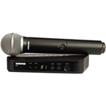 Ficha técnica e caractérísticas do produto Microfone Sem Fio Blx24Br/Pg58 - Shure
