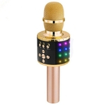 Ficha técnica e caractérísticas do produto Microfone Sem Fio Celular Fm Luzes D18 Microfone De M?o ¨¢udio