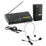 Ficha técnica e caractérísticas do produto Microfone Sem Fio de Cabeça VHF-855 SKP
