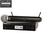 Ficha técnica e caractérísticas do produto Microfone Sem Fio de Mão BLX-24RBR/B58 - Shure