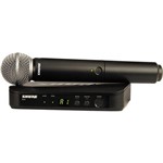 Ficha técnica e caractérísticas do produto Microfone sem Fio de Mão BLX24BR/SM58 M15 - SHURE