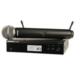 Ficha técnica e caractérísticas do produto Microfone Sem Fio de Mão BLX24RBR/SM58 J10 - Shure