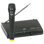 Ficha técnica e caractérísticas do produto Microfone Sem Fio de Mao, Frequencia VHF Alcance 50 Metros VHF695 - eu Quero Eletro
