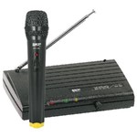 Ficha técnica e caractérísticas do produto Microfone Sem Fio de Mão, Frequencia Vhf Alcance 50 Metros Vhf695
