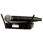Ficha técnica e caractérísticas do produto Microfone Sem Fio Digital Shure GLXD24BR BETA58 Z2