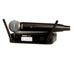 Ficha técnica e caractérísticas do produto Microfone Sem Fio Digital Shure GLXD24BR SM58 Z2