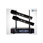 Ficha técnica e caractérísticas do produto Microfone Sem Fio Digital TSI BR-7000-UHF 300 Canais