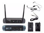 Ficha técnica e caractérísticas do produto Microfone Sem Fio Duplo Ksr Uhf Headset + Transmissor = Lyco - Ksr Pro