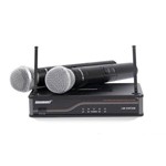 Microfone Sem Fio Duplo Lexsen LM-VHF258 - AC1561