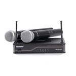 Ficha técnica e caractérísticas do produto Microfone Sem Fio Duplo Lexsen LM-VHF258 - AC1561