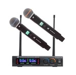 Ficha técnica e caractérísticas do produto Microfone Sem Fio Duplo Tsi Uhf Ud2200 Digital