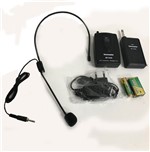 Ficha técnica e caractérísticas do produto Microfone Sem Fio Headset Completo Mt-2205 Tomate