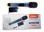 Ficha técnica e caractérísticas do produto Microfone Sem Fio LE-909 - Lelong