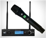 Microfone Sem Fio Profissional Digital Tsi 7099 Uhf 100 Canais