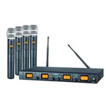 Ficha técnica e caractérísticas do produto Microfone Sem Fio Quad UHF Staner SRW 48Q