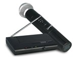 Ficha técnica e caractérísticas do produto Microfone Sem Fio Quanta Qtmic102 - VHF