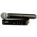 Microfone Sem Fio Shure BLX24BR/Beta58