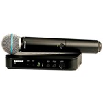 Ficha técnica e caractérísticas do produto Microfone Sem Fio Shure BLX24BR/Beta58