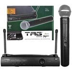 Ficha técnica e caractérísticas do produto Microfone Sem Fio Tagima Tag Sound de Mão Sistema Uhf Tm 559