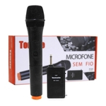 Ficha técnica e caractérísticas do produto Microfone Sem Fio Tomate Mt-2203
