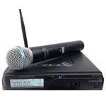 Ficha técnica e caractérísticas do produto Microfone Sem Fio UHF Lyco UHXPRO 01M
