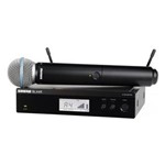 Ficha técnica e caractérísticas do produto Microfone Sem Fio UHF Shure BLX24RBRB58