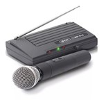 Ficha técnica e caractérísticas do produto Microfone Sem Fio Uhf Wireless Bivolt Karaokê Profissional - Knup